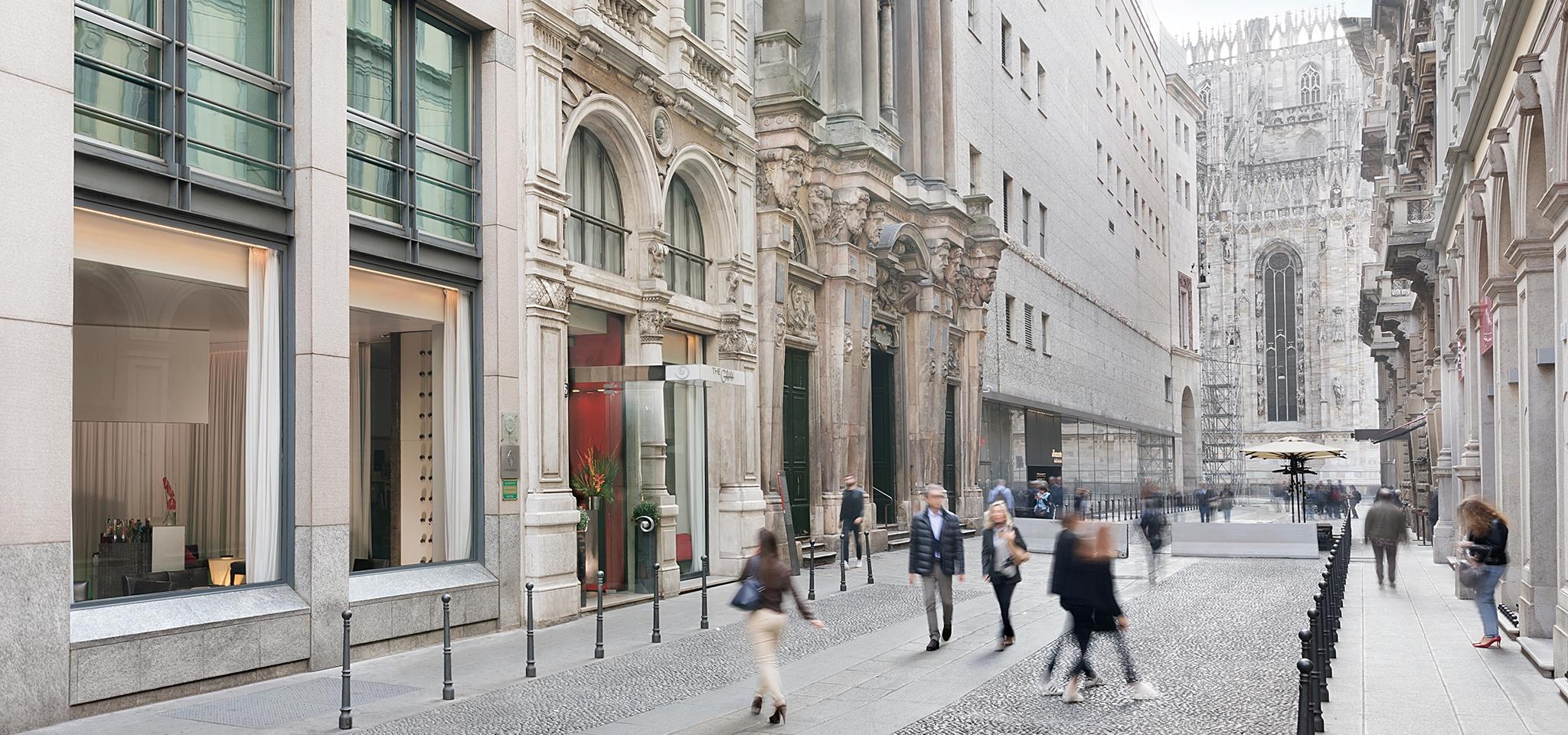 Hotel Sina The Gray Milano Esterno foto